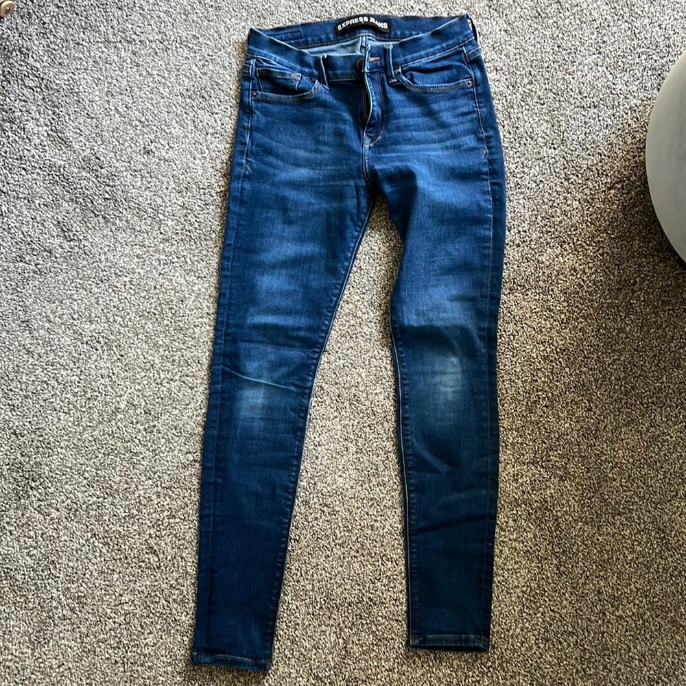 Express skinnies